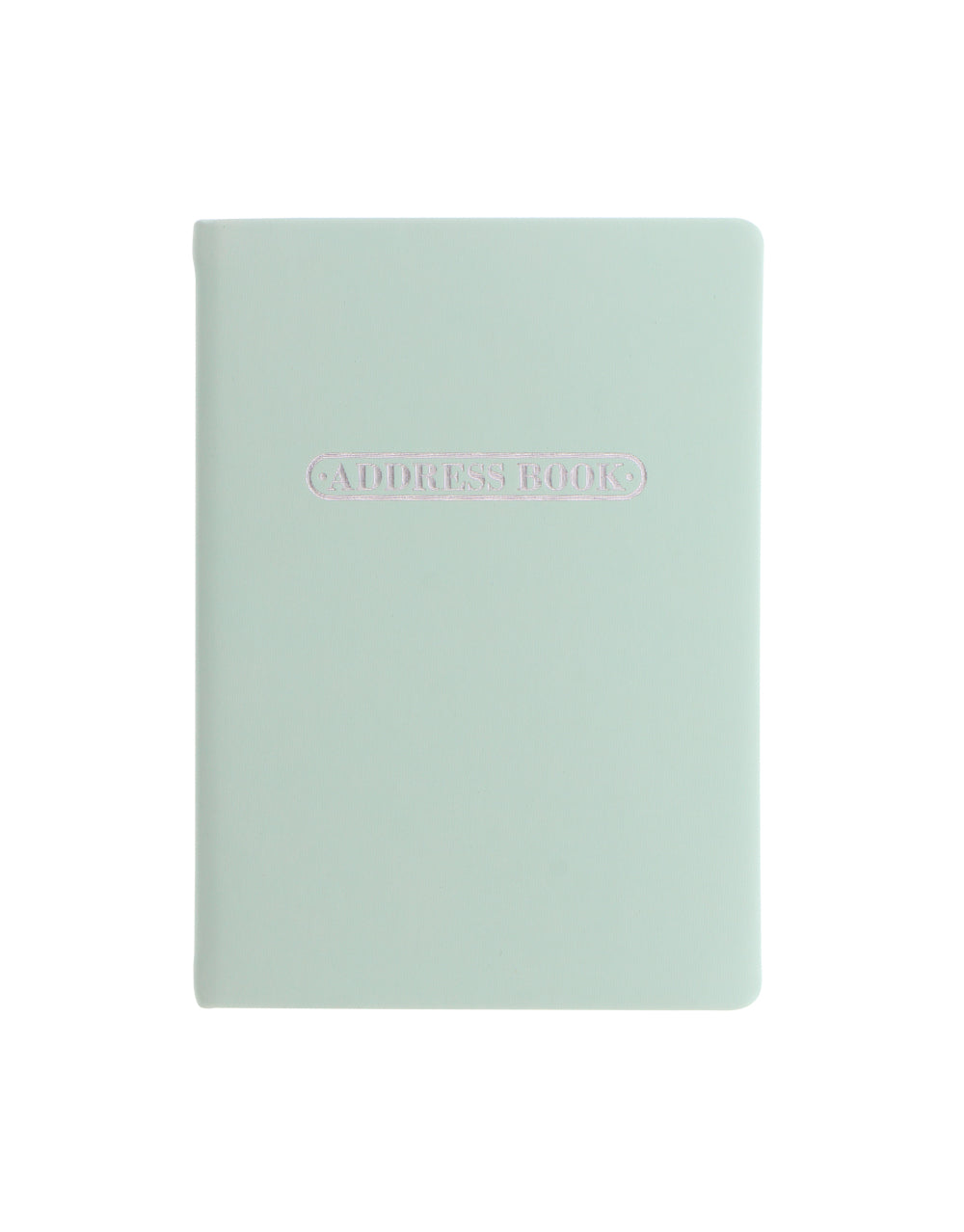 Pastel A6 Address Book Duck Egg#color_duck-egg