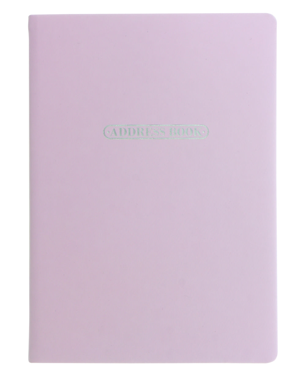 Pastel A5 Address Book Lilac#color_lilac