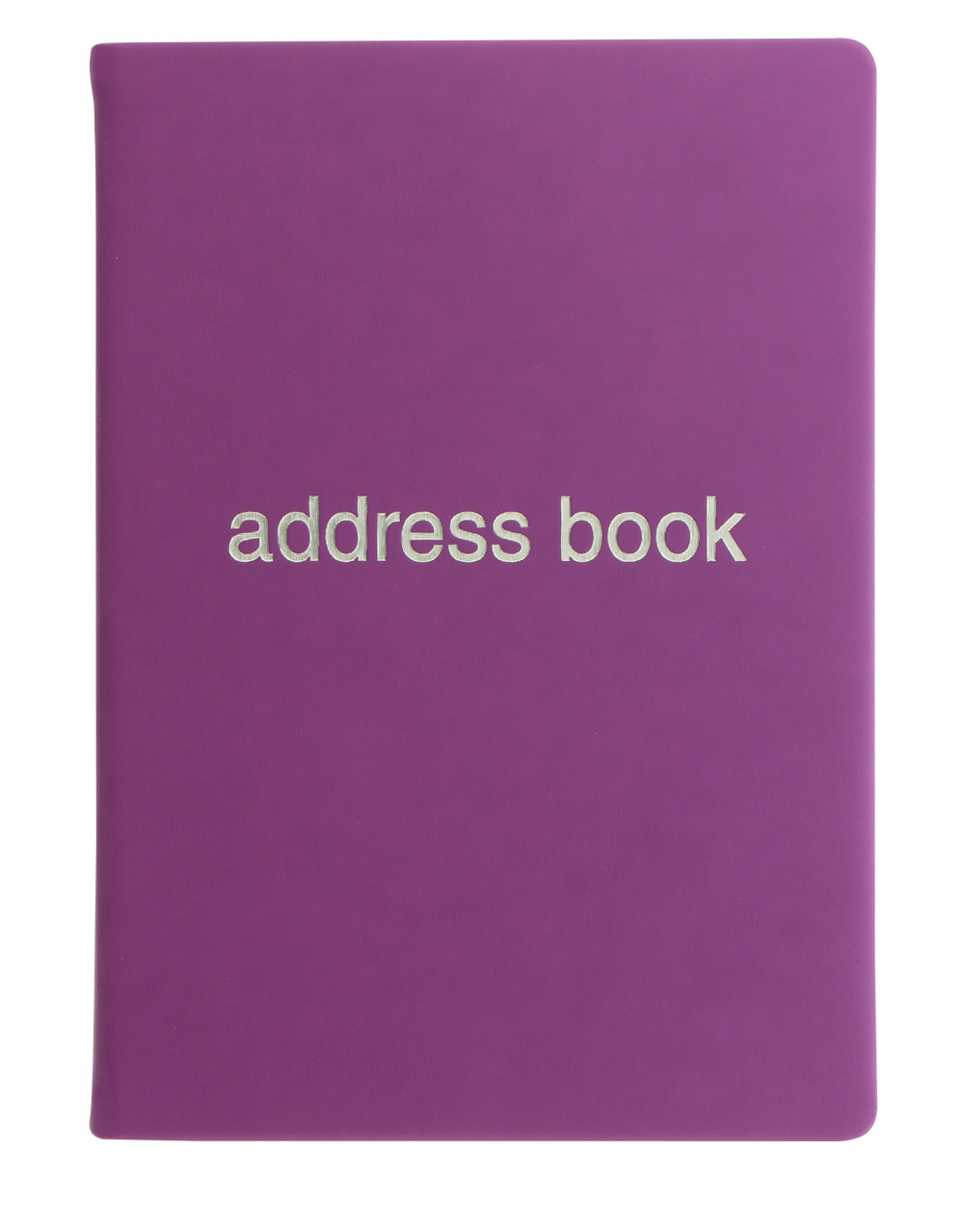 Dazzle A5 Address Book Purple#color_purple