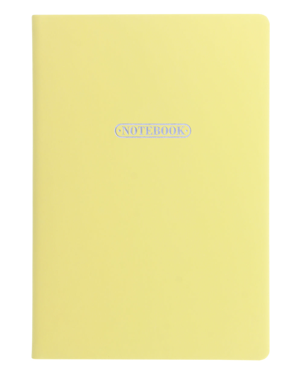 Pastel A5 Ruled Notebook Lemon#color_lemon