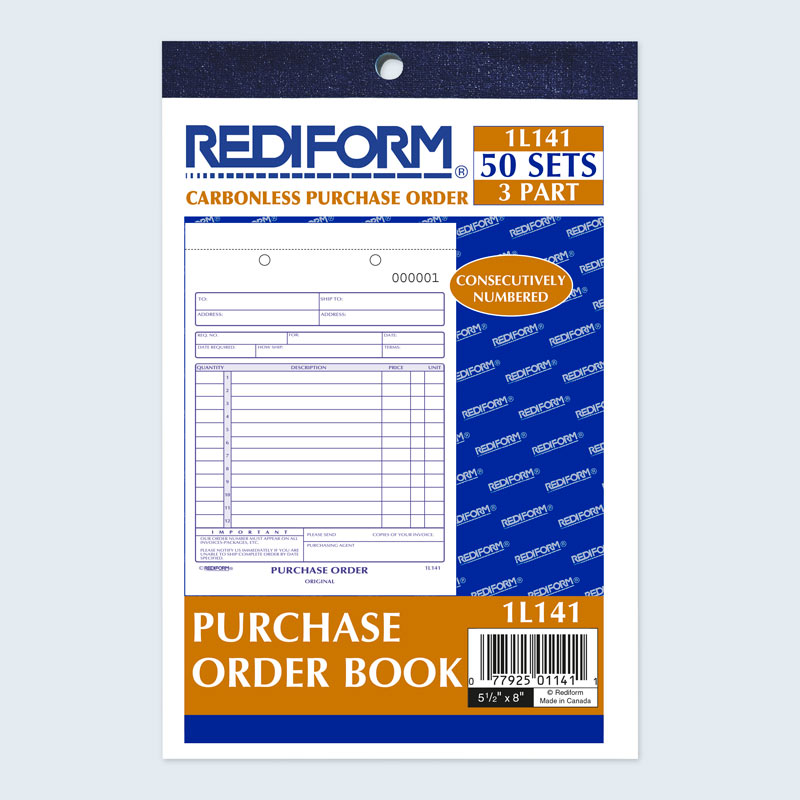 Purchase Order Book 1L141