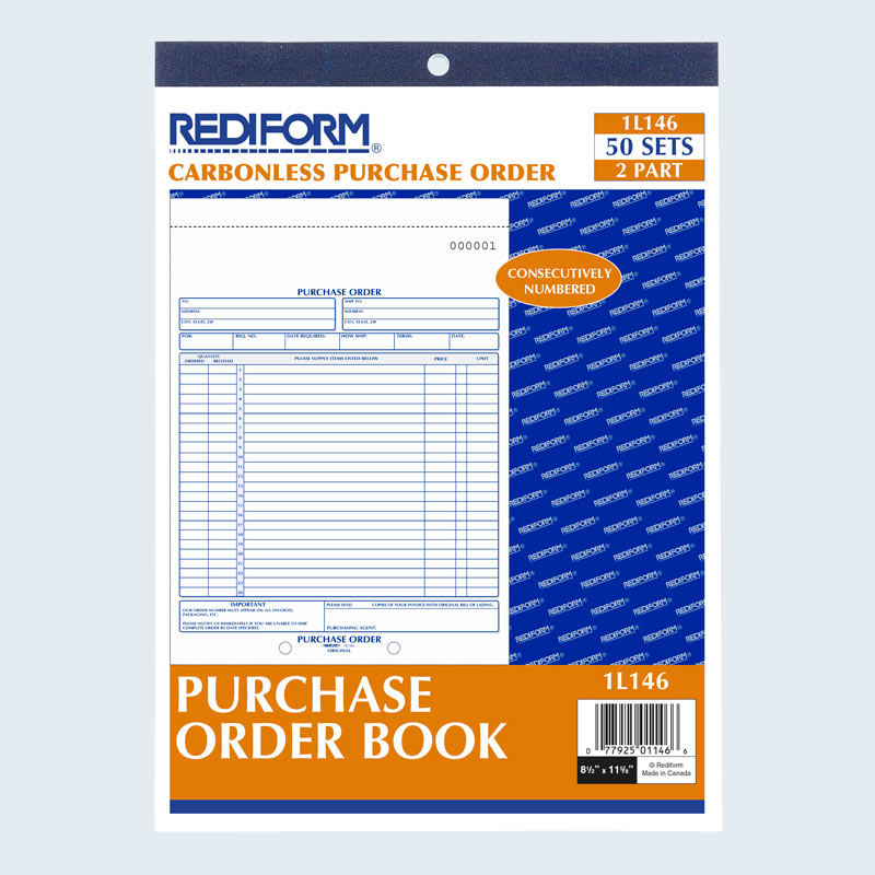 Purchase Order Book 1L146