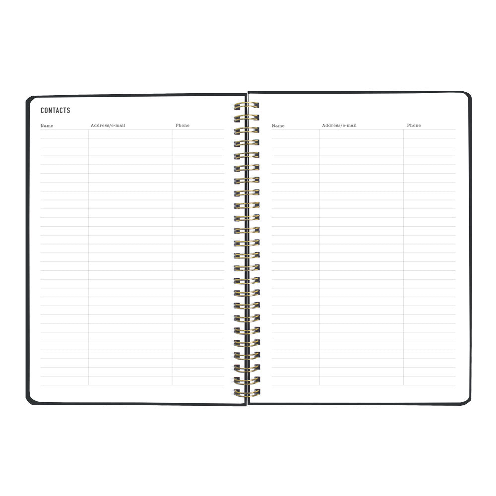 Letts A5 Weekly Planner, Celebrate, 2027 Grey 27-082184#color_grey