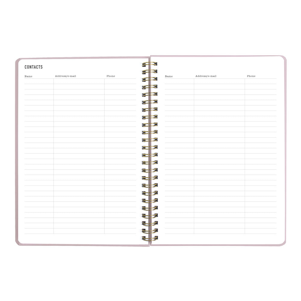 Letts A5 Weekly Planner, Celebrate, 2027 Rose 27-082185#color_celebrate-rose