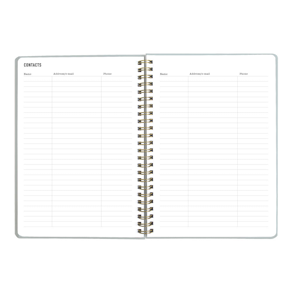 Letts A5 Weekly Planner, Celebrate, 2027 Sky 27-082186#color_sky