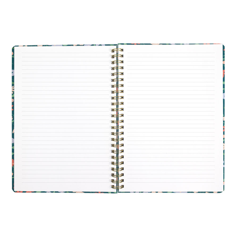 Letts A5 Weekly Planner, Spring Valley, 2027 Green 27-082376#color_green