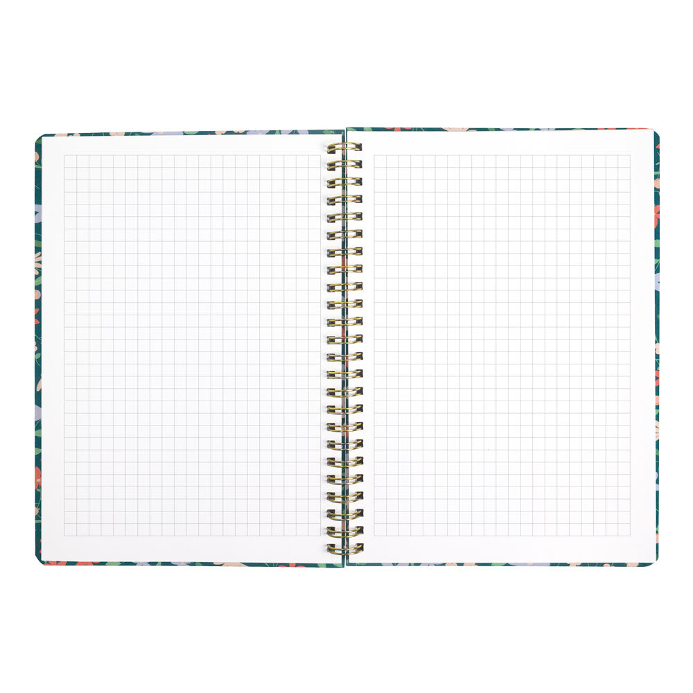 Letts A5 Weekly Planner, Spring Valley, 2027 Green 27-082376#color_green