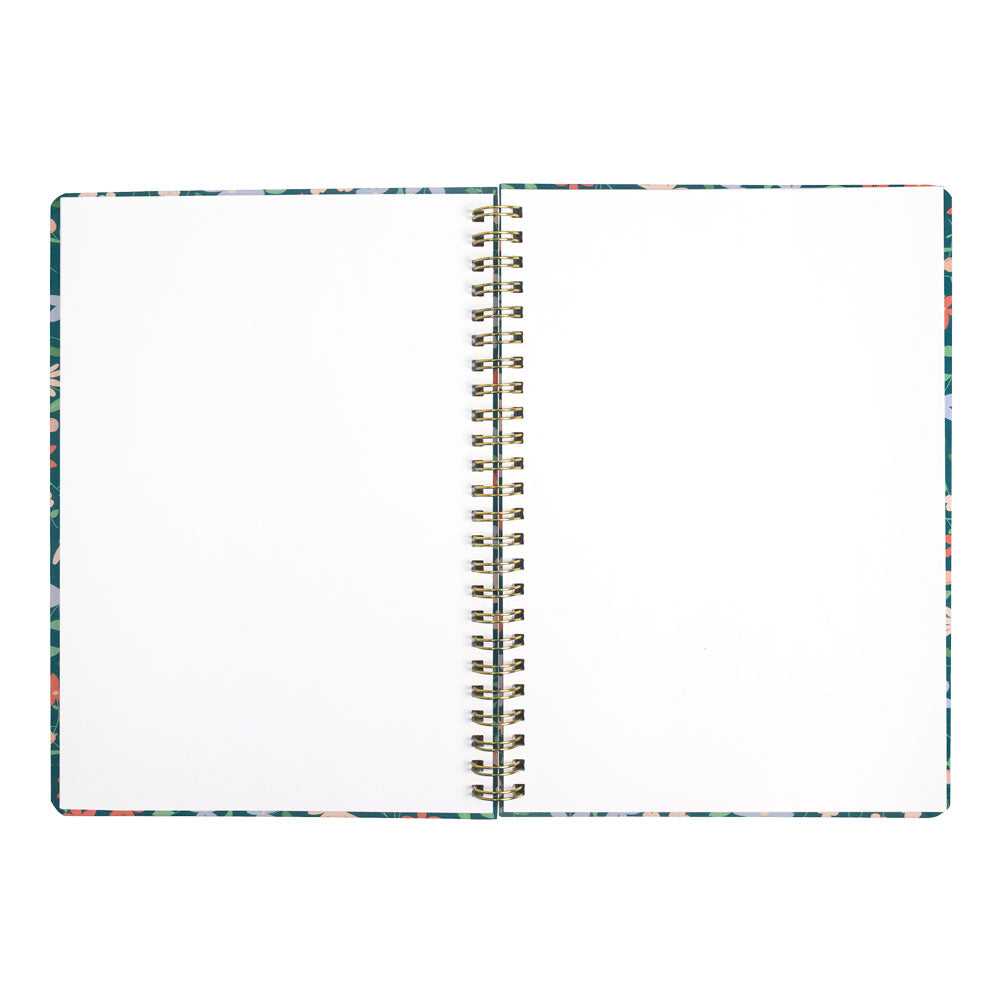 Letts A5 Weekly Planner, Spring Valley, 2027 Green 27-082376#color_green