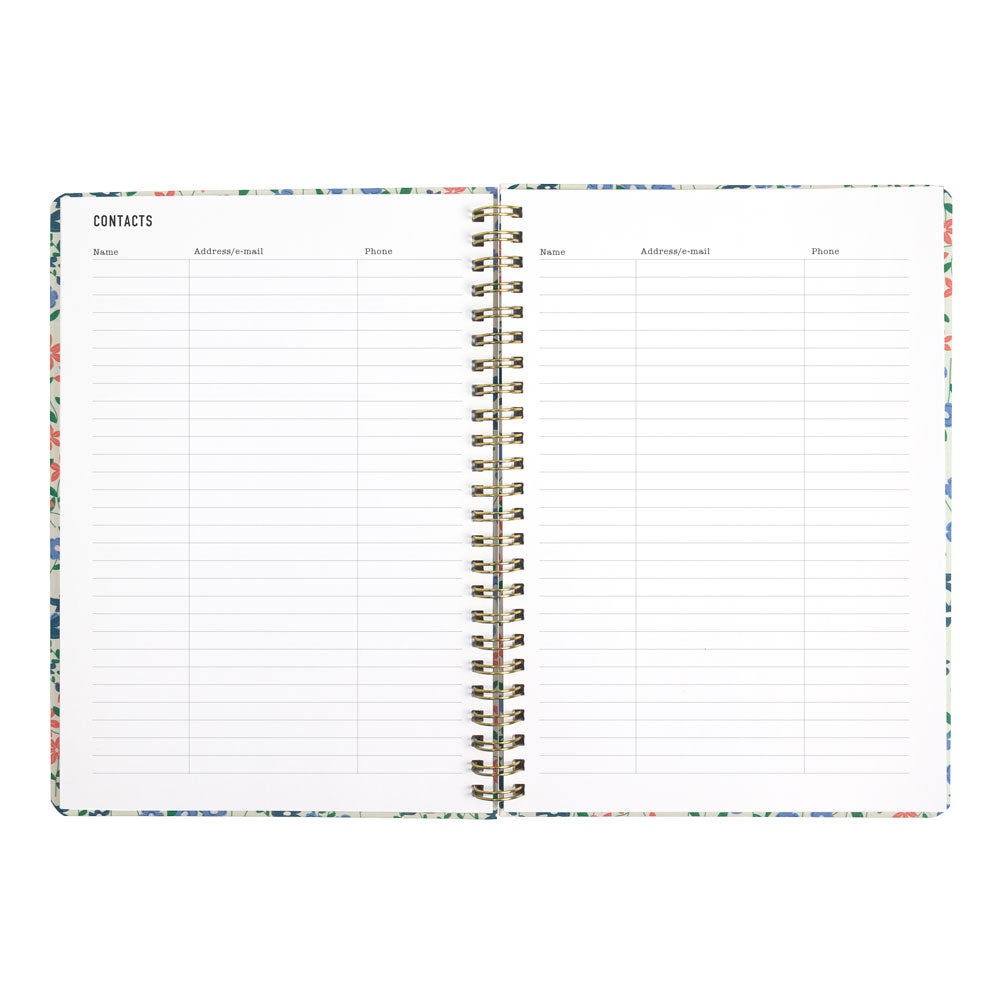 Letts A5 Weekly Planner, Spring Valley, 2027 Mint 27-082377#color_mint