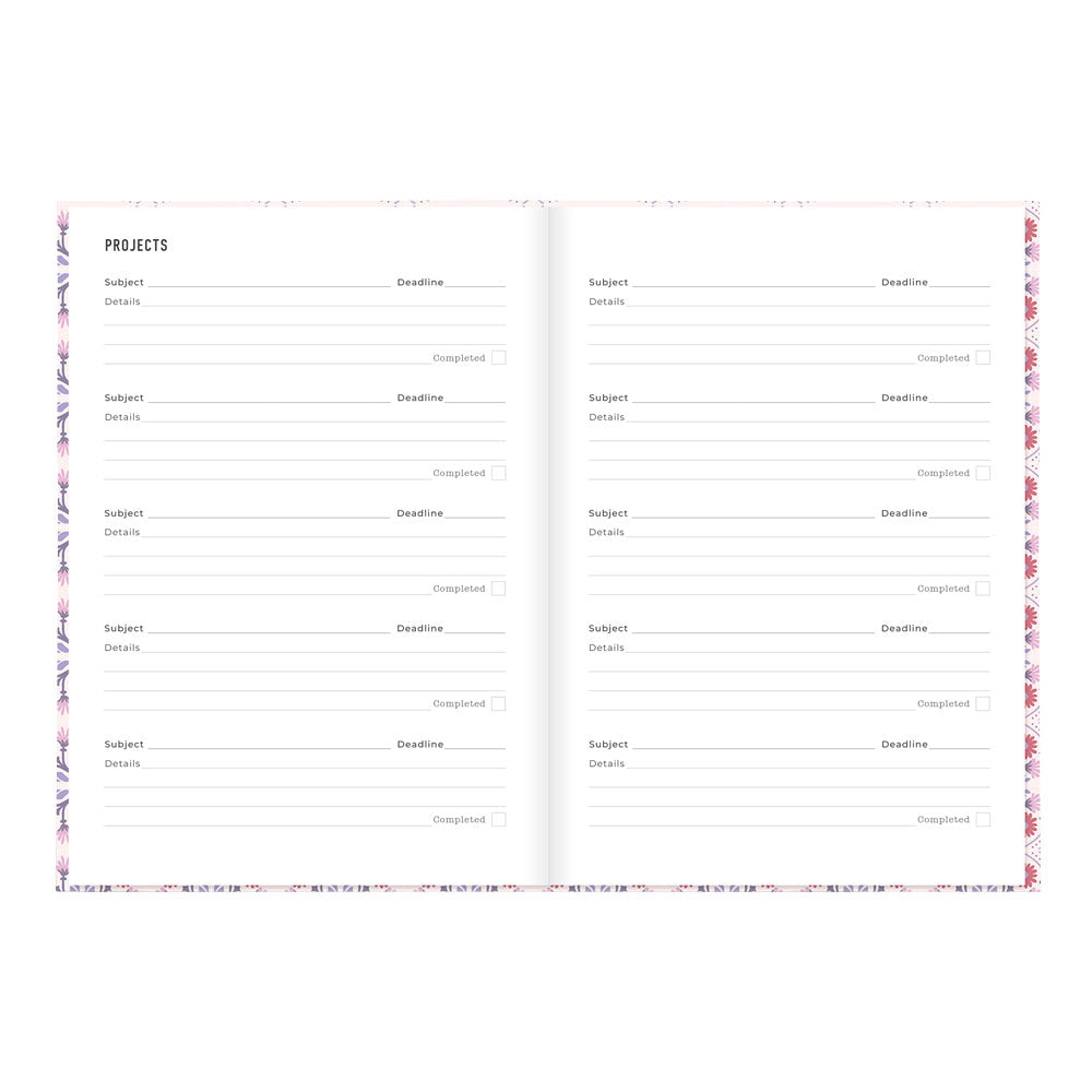 Letts A5 Weekly Planner, Morocco, 2027 Pink 27-082494#color_morocco-pink