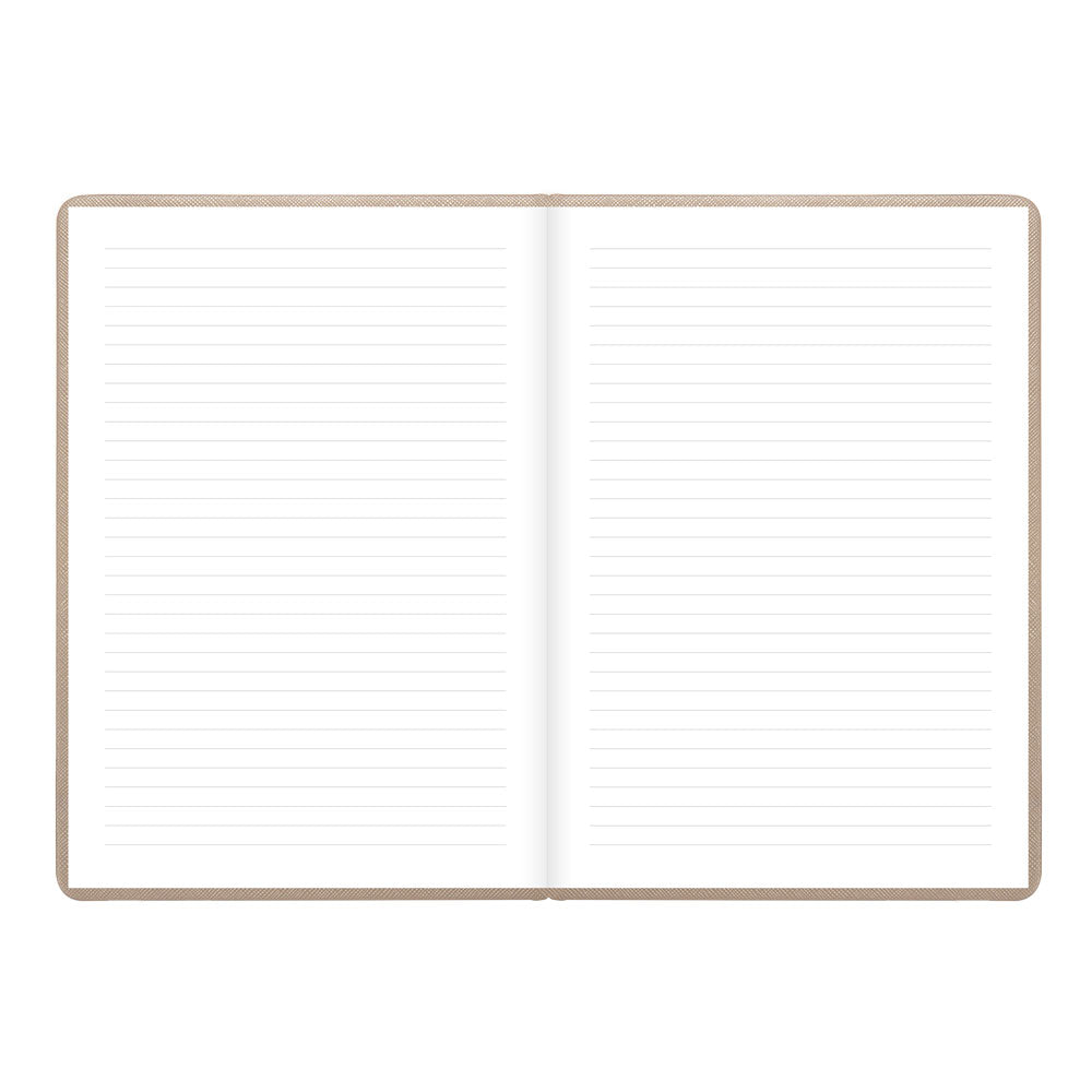 Letts A5 Weekly Planner, Serene, 2027 Taupe 27-082503#color_taupe