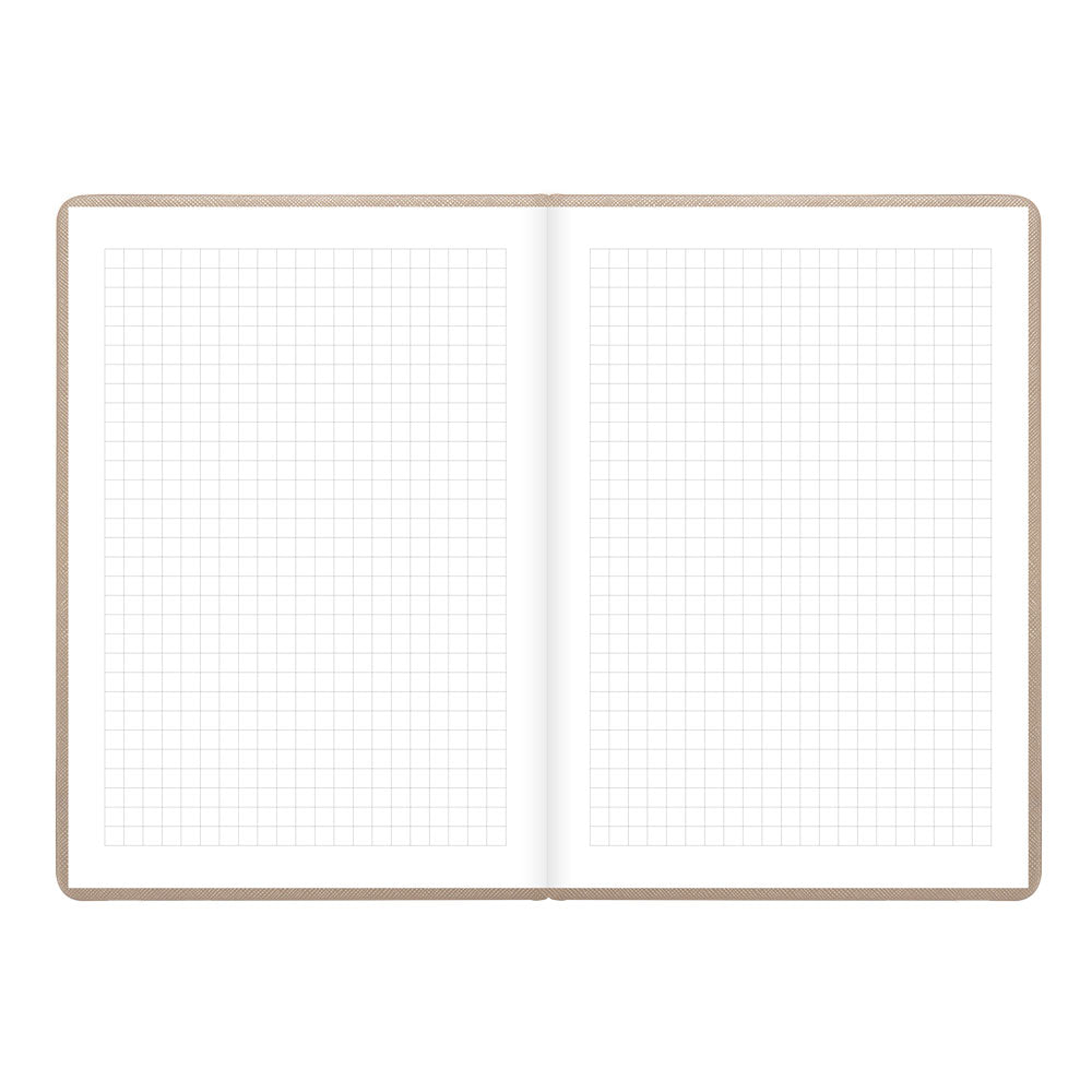 Letts A5 Weekly Planner, Serene, 2027 Taupe 27-082503#color_taupe