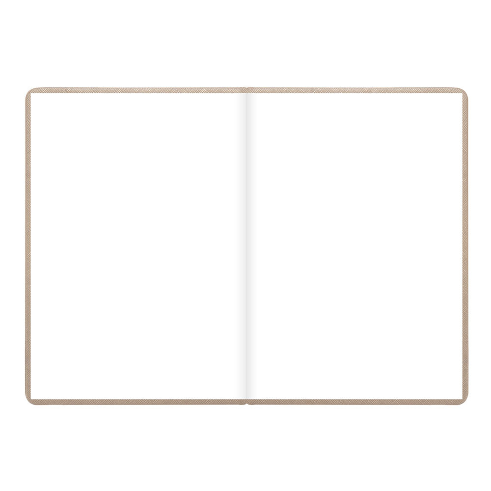 Letts A5 Weekly Planner, Serene, 2027 Taupe 27-082503#color_taupe