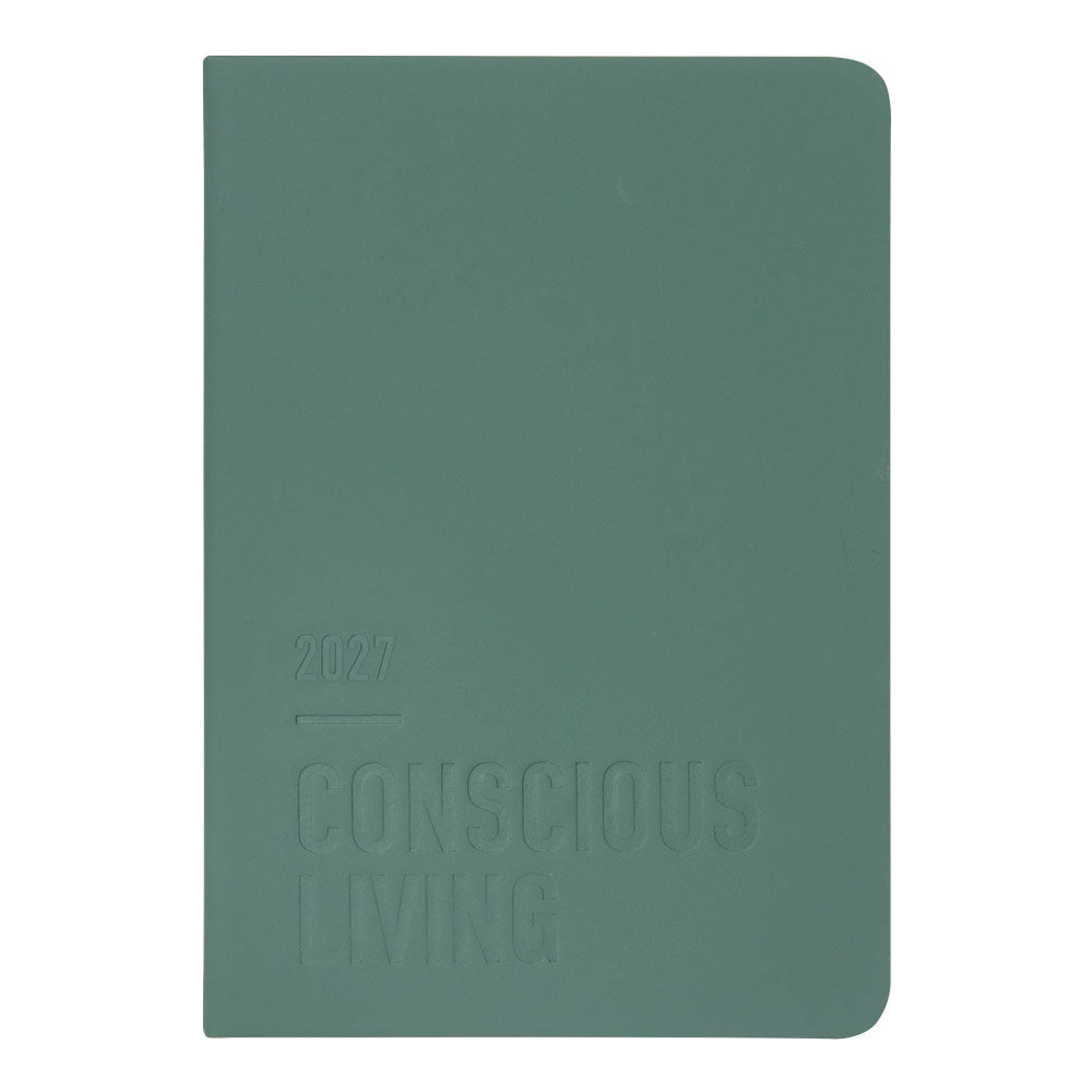 Letts A5 Weekly Planner, Conscious, 2027 Pine 27-082553#color_pine