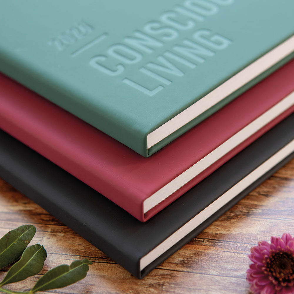 Letts A5 Weekly Planner, Conscious, 2027 Pine 27-082553#color_pine