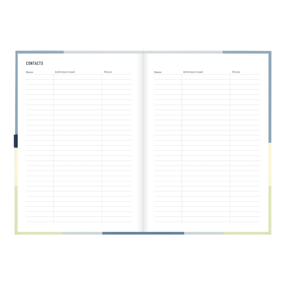 Letts A5 Weekly Planner, Gradient, 2027 Blue 27-082571#color_gradient-blue