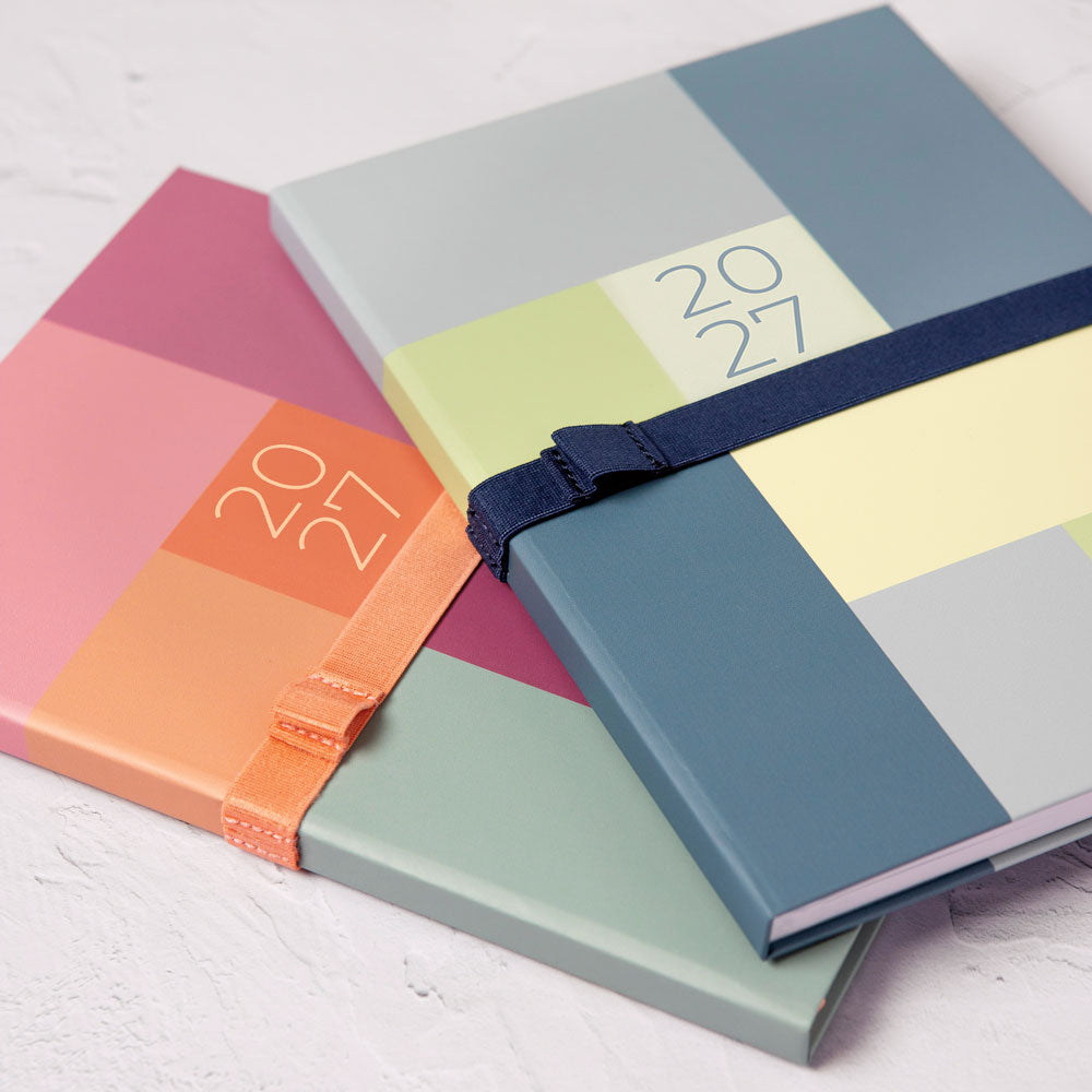 Letts A5 Weekly Planner, Gradient, 2027 Blue 27-082571#color_gradient-blue