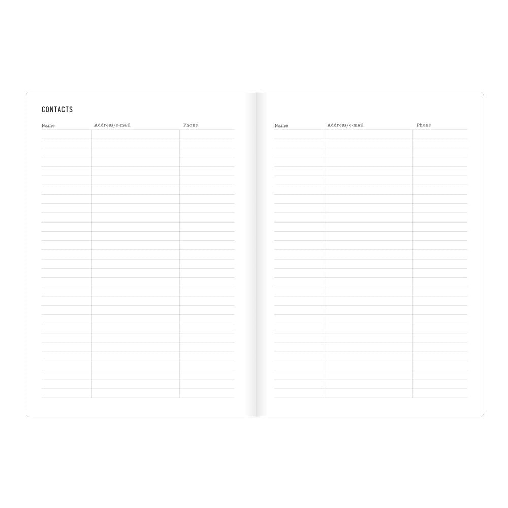 Letts A5 Weekly Planner, Denim, 2027 Blue 27-082644#color_denim-blue