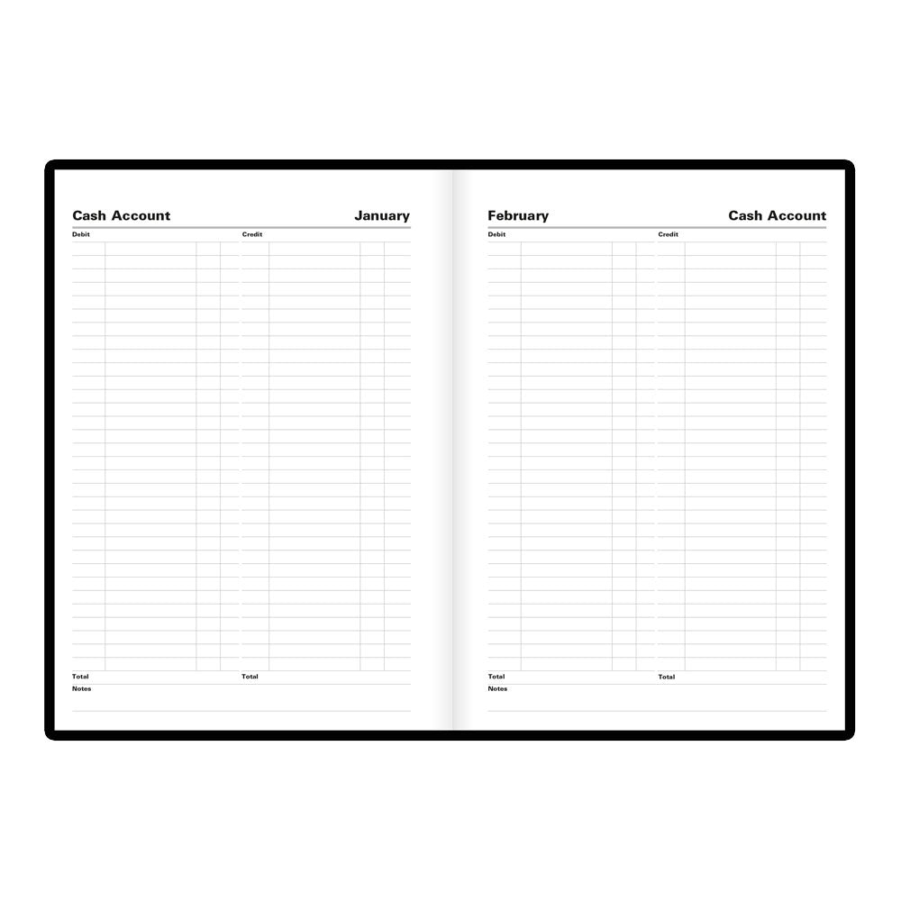 Letts A5 Daily Appointment Book, Standard, 2027 Black 27-C10XBK#color_black