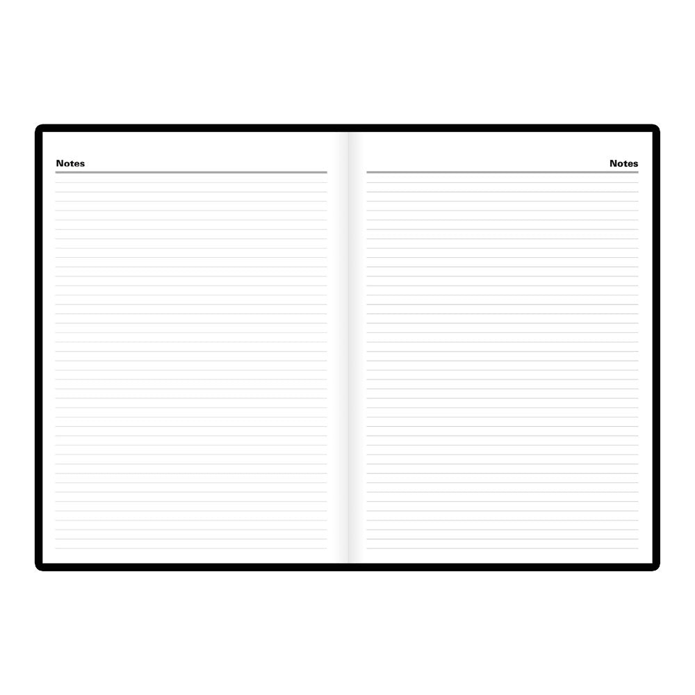 Letts A4 Daily Planner, Standard, 2027 Black 27-C10ZBK#color_black