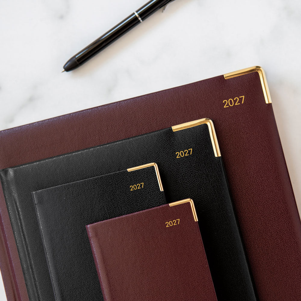 Letts Slim Monthly 13-Month Planner, Classic, 2027 Black 27-C12SBK#color_black