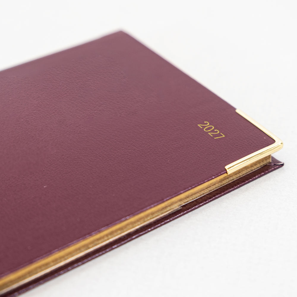Letts Slim Monthly 13-Month Planner, Classic, 2027 Burgundy 27-C12SBY#color_burgundy