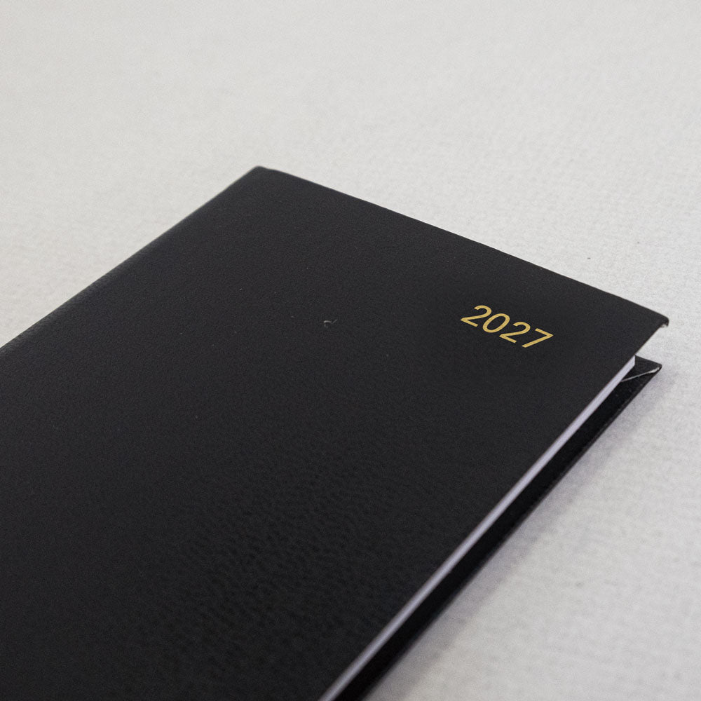 Letts Compact Weekly Planner, Principal, 2027 Black 27-C30NUBK#color_black