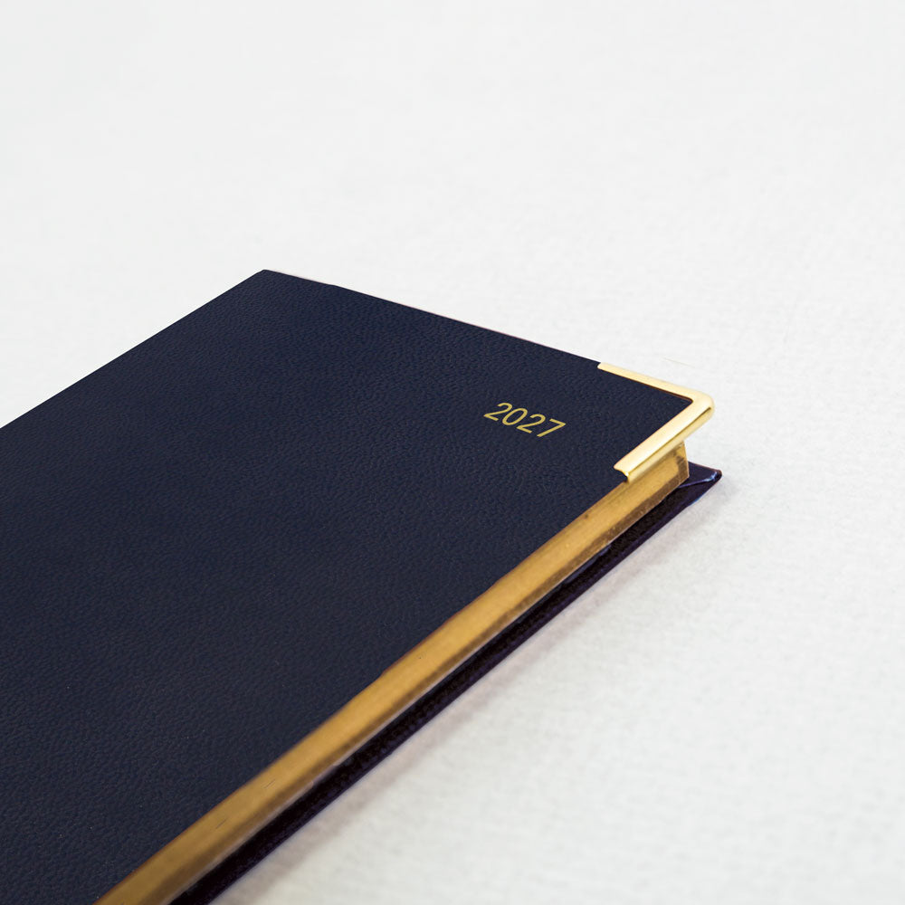 Letts Pocket Weekly Planner, Classic, 2027 Blue 27-C32EBE#color_blue