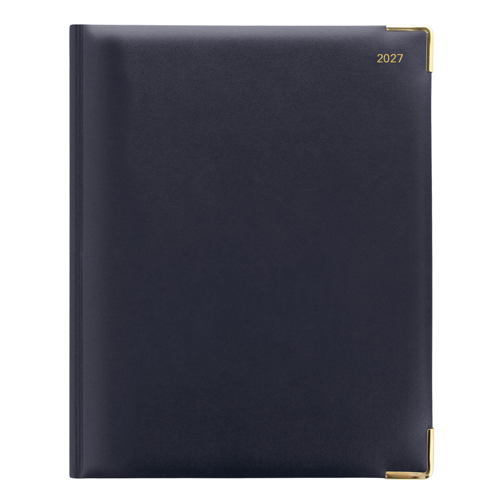 Letts Quarto Weekly Appointment Book, Classic, 2027 Blue 27-C32YBE#color_blue