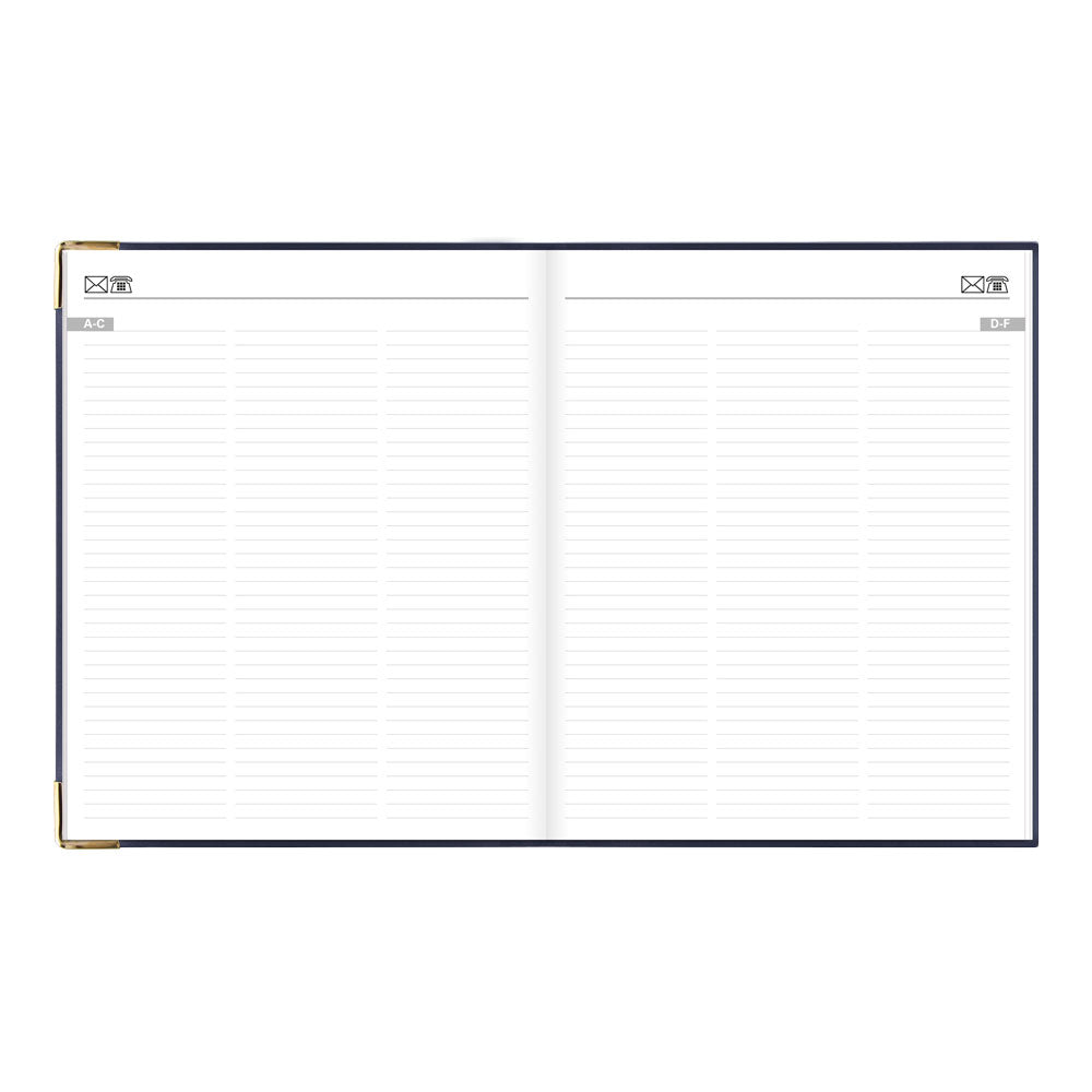 Letts Quarto Weekly Appointment Book, Classic, 2027 Blue 27-C32YBE#color_blue