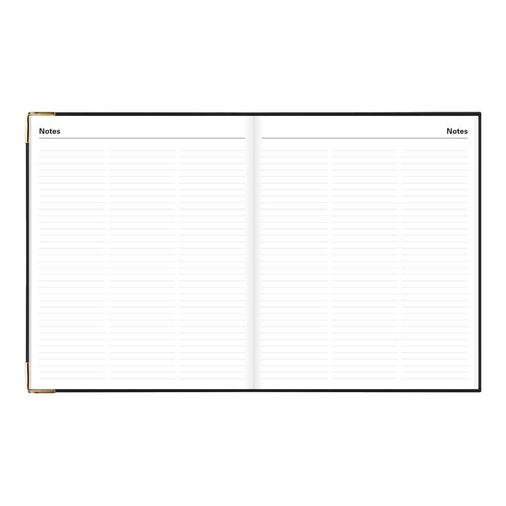 Letts Quarto Weekly Appointment Book, Roma, 2027 Black 27-C33YIBK#color_black