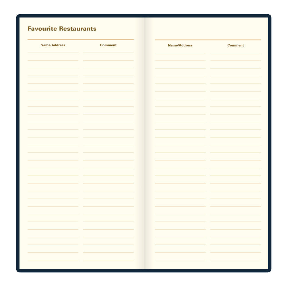 Letts Slim Weekly Planner, Signature, 2027 Blue 27-C38SUBE#color_blue