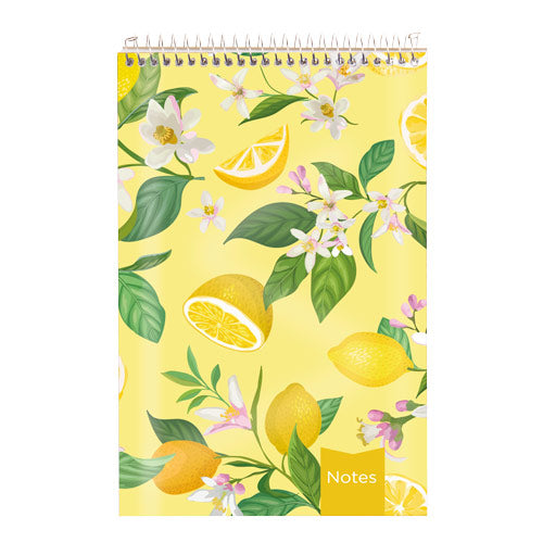 XTREME White Steno Pad, 6" x 9.5"#color_lemon-garden