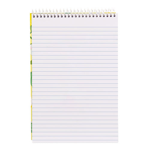 XTREME White Steno Pad, 6" x 9.5"#color_lemon-garden