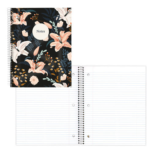 XTREME White Notebook, 1-subject#color_lily-afterglow