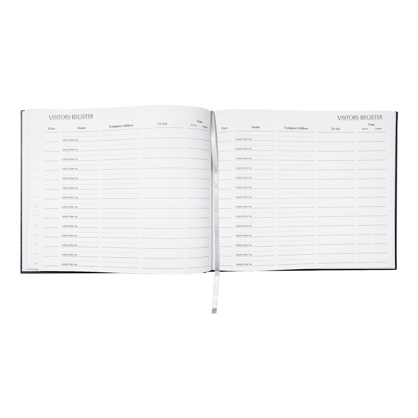 Visitors Register Book 57802
