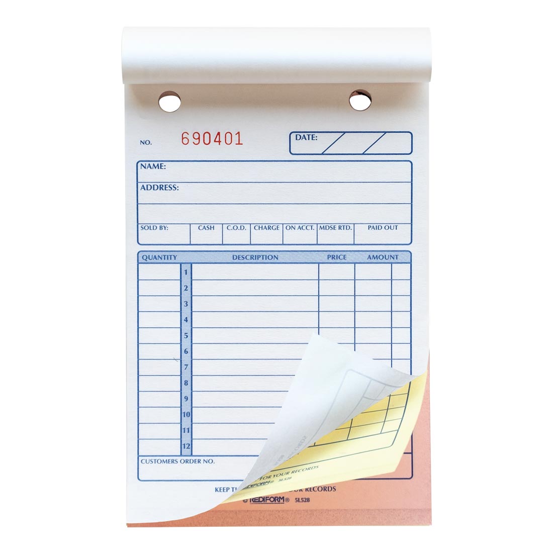 Sales Book 5L528