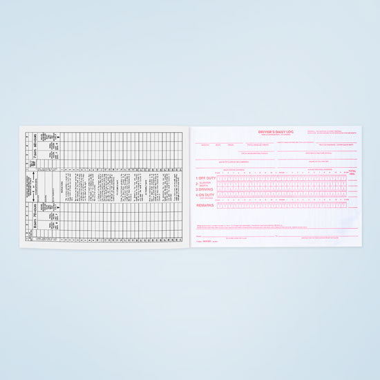 Driver's Daily Log Book 6K681