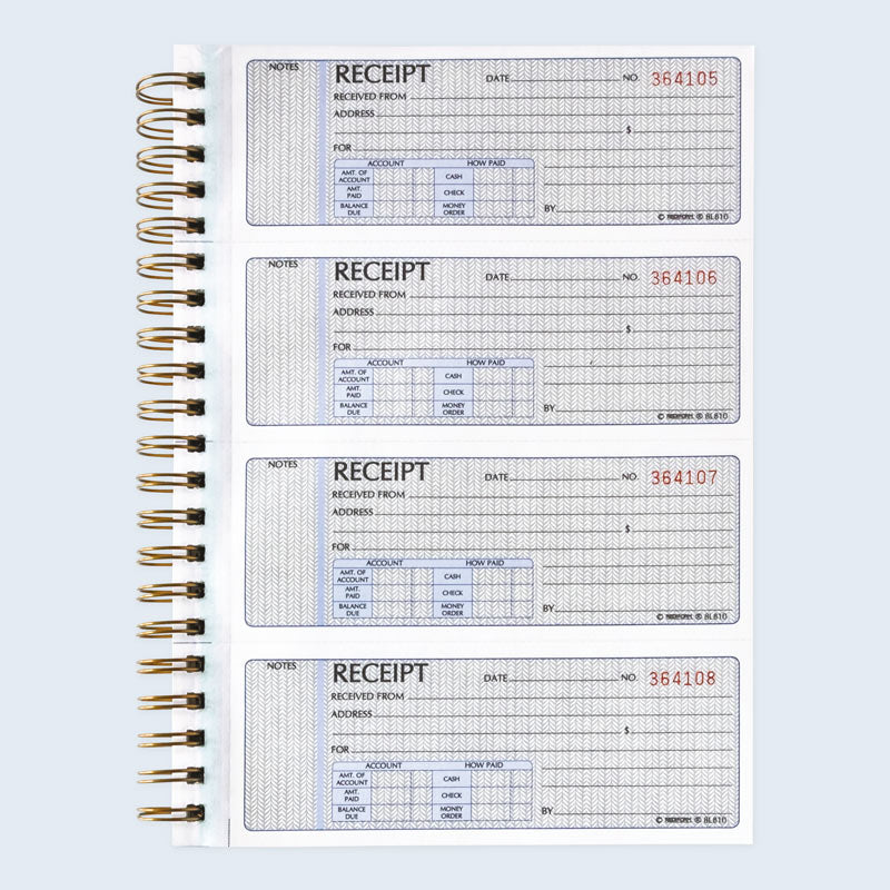Gold Standard - Money Receipt Book 8L810