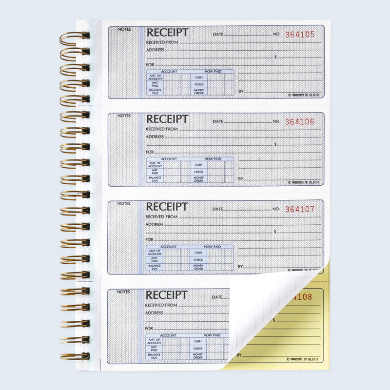 Gold Standard - Money Receipt Book 8L810