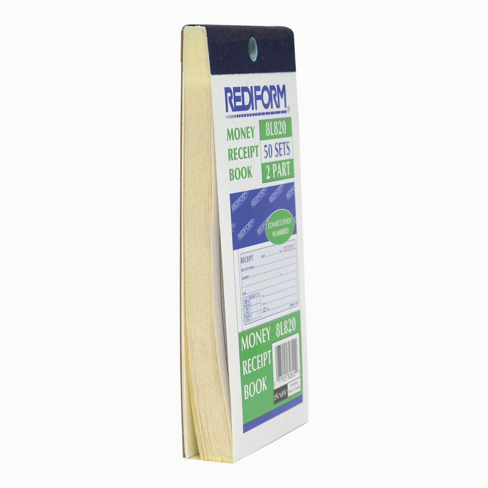 Money Receipt Book 8L820