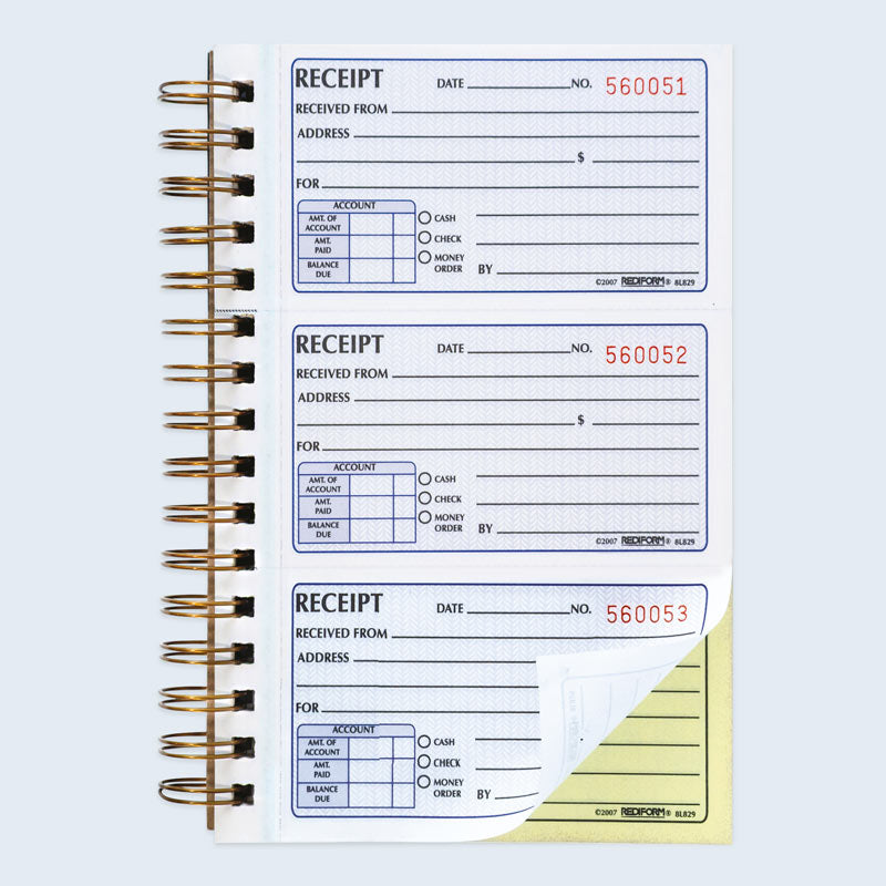 Gold Standard - Money Receipt Book 8L829