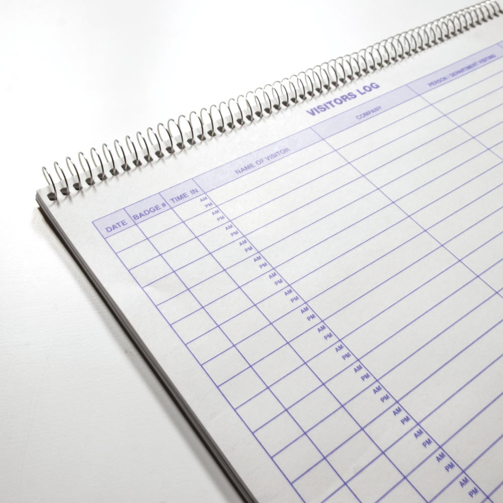 Visitors Log Book 9G620