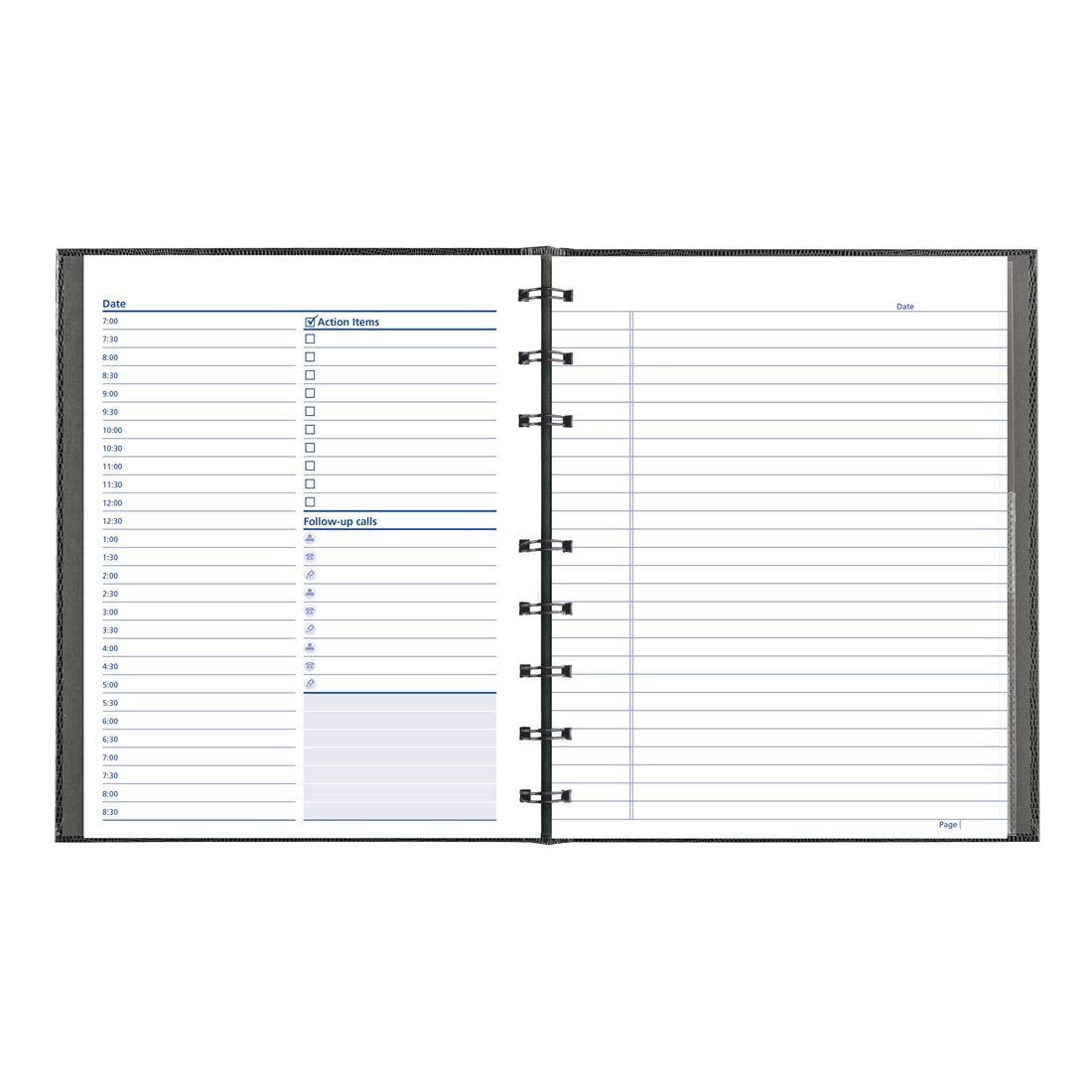 NotePro Undated Daily Planner A29C.81