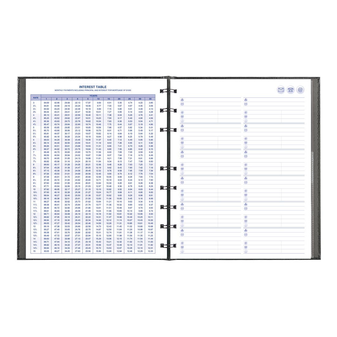 NotePro Undated Daily Planner A29C.81