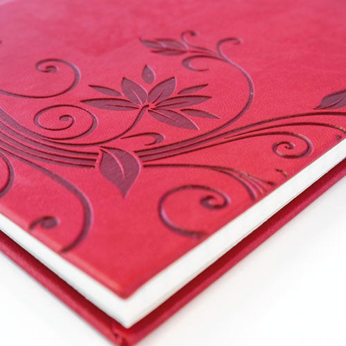 Executive Journal Vivella Collection A8006 #color_red