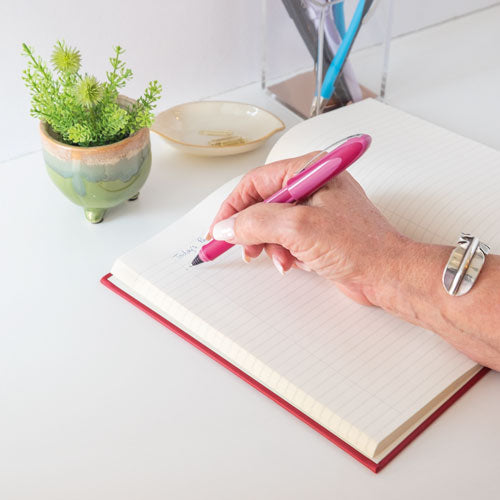 Executive Journal Vivella Collection A8006 #color_red
