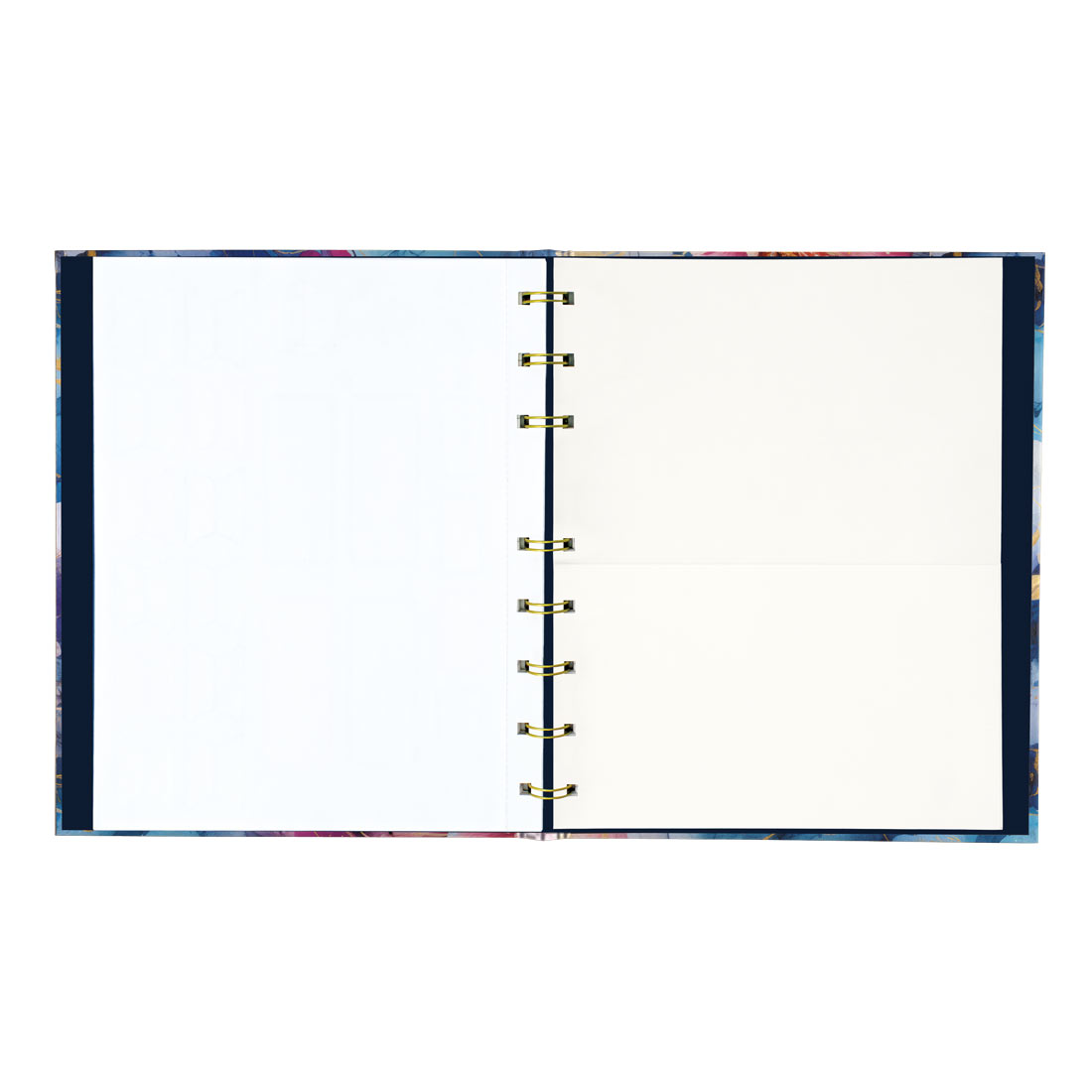 NotePro Notebook Midnight Floral A9C.02#color_midnight-floral
