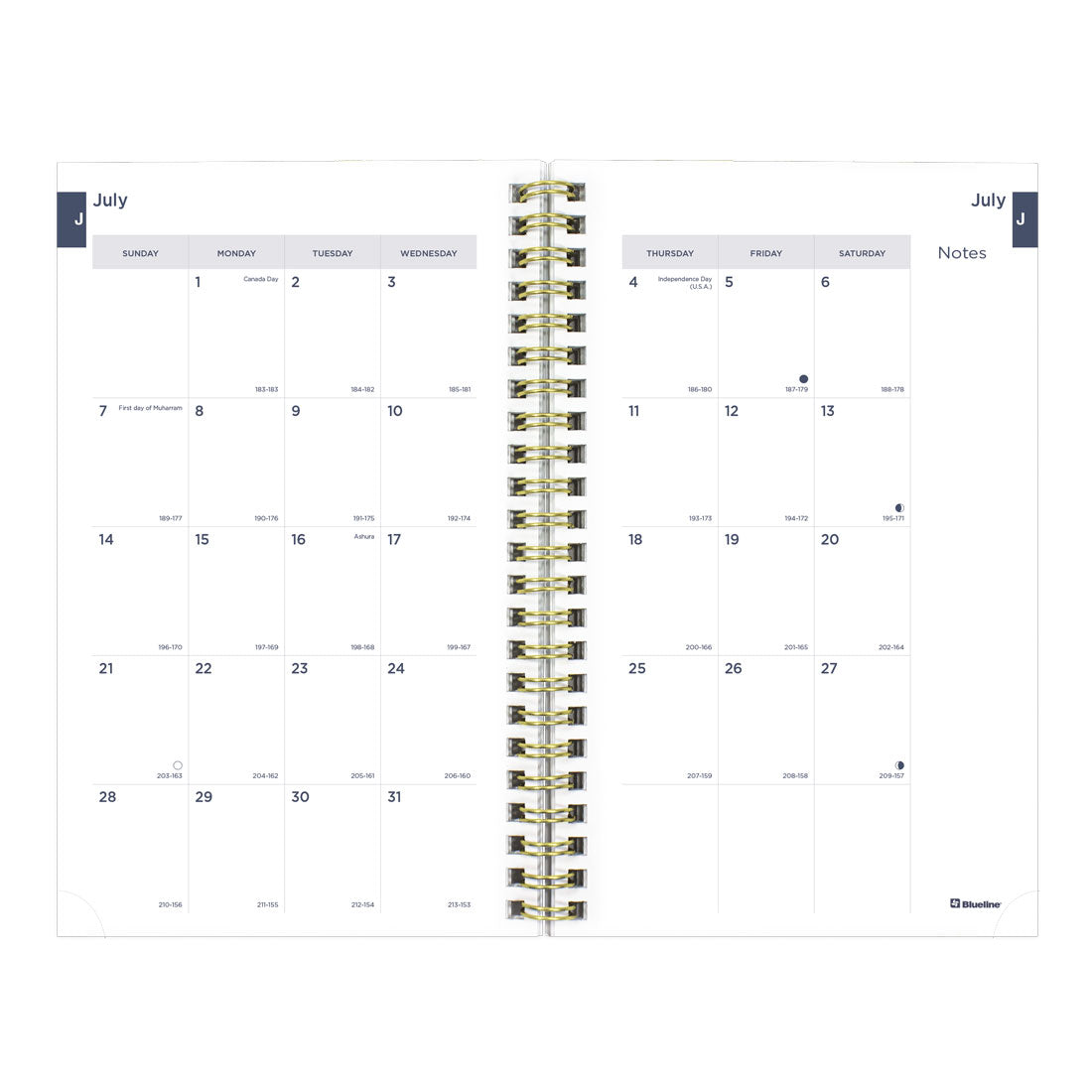 Academic Weekly Planner Foliage 2024-2025, English, CA114PI#color_foliage-green
