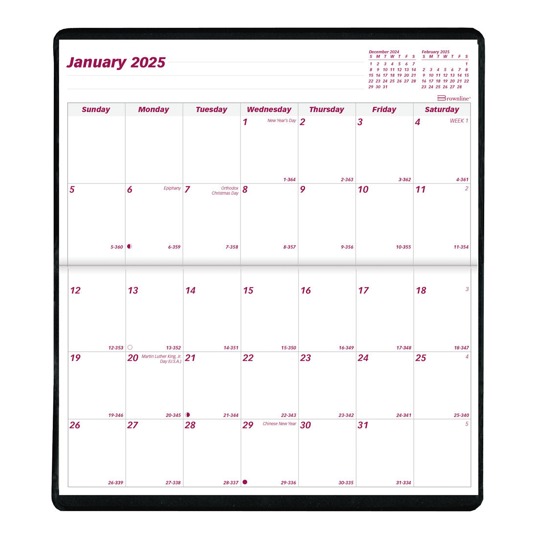 2-Year Monthly Pocket Planner 2025-2026, CA24.AST on Rediform 2-year-monthly-pocket-planner-2025-2026-ca24-ast-on-rediform